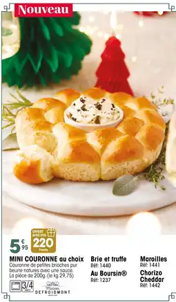 Croque Gel Mini couronne offre