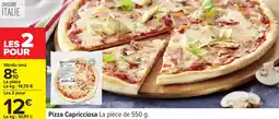 Carrefour Pizza capricciosa offre