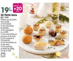 Croque Gel 32 Petits fours offre