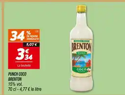 Netto Brenton punch coco offre
