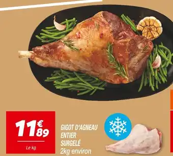Netto Gigot d'agneau entier offre