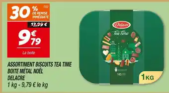 Netto Delacre assortiment biscuits tea time offre