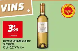 Netto La peyrière aop entre-deux-mers blanc offre