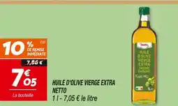 Netto Netto huile d'olive vierge extra offre