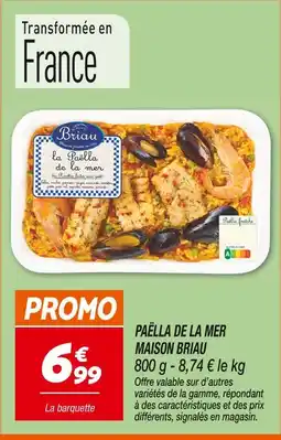Netto Maison briau paëlla de la mer offre