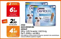 Netto Dentalife sticks bucco-dentaires mini offre
