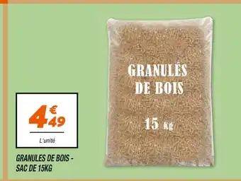 Netto Granules de bois - sac de 15 kg offre