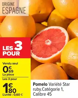 Carrefour Pomelo offre