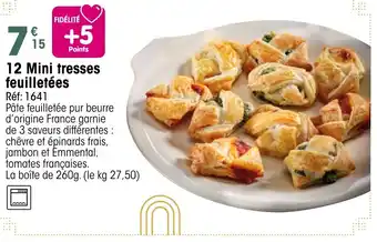 Croque Gel 12 Mini tresses feuilletées offre