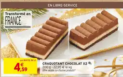 Intermarché Hyper Craquant chocolat x2 offre