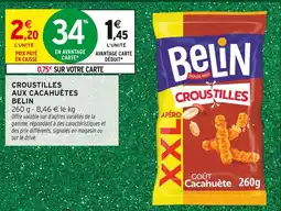 Intermarché Hyper Belin croustilles aux cacahuètes offre