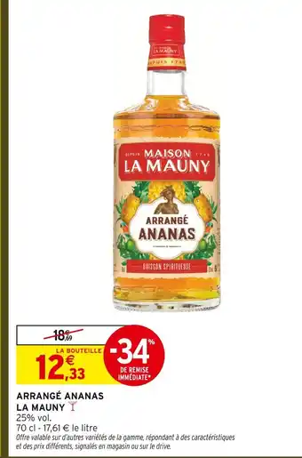 Intermarché Hyper La mauny arrangé ananas offre