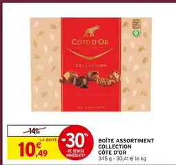 Intermarché Hyper Côte d'or boîte assortiment collection offre