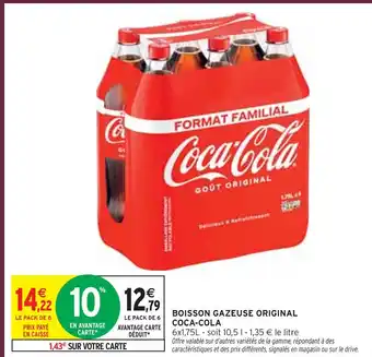 Intermarché Hyper Coca-cola boisson gazeuse original offre