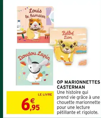 Intermarché Hyper Casterman op marionnettes offre