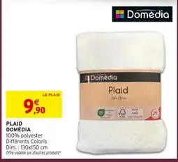 Intermarché Hyper Domédia plaid offre