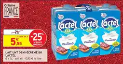 Intermarché Express Lactel lait uht demi-écrémé bk offre