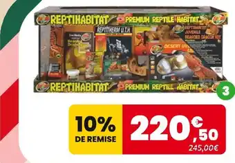 Animalis Zoomed sélection de kits terrarrium offre