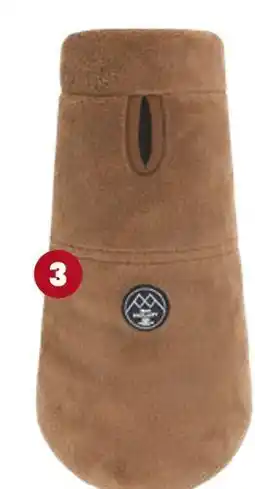 Animalis Wouapy polaire outdoor camel pour chiens offre