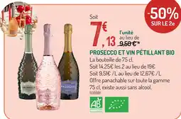 Botanic Prosecco et vin pétillant bio offre