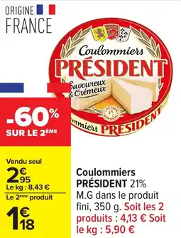 Carrefour Coulommiers président offre
