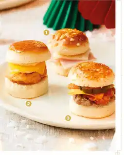 Croque Gel 9 mini burger offre