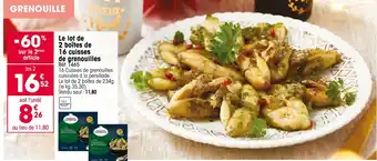 Croque Gel 2 boîtes de 16 cuisses de grenouilles offre