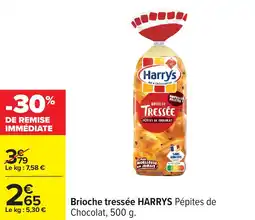 Carrefour Brioche tressée harrys offre