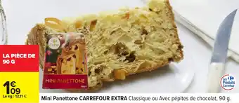 Carrefour Mini panettone carrefour extra offre