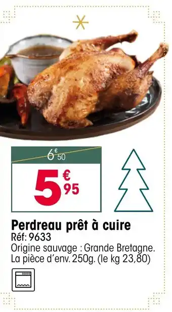 Croque Gel Perdreau prêt à cuire offre
