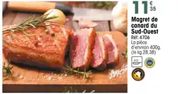 Croque Gel Magret de canard du Sud-Ouest offre