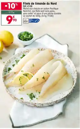 Croque Gel Filets de limande du Nord offre