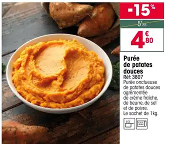 Croque Gel Purée de patates douces offre