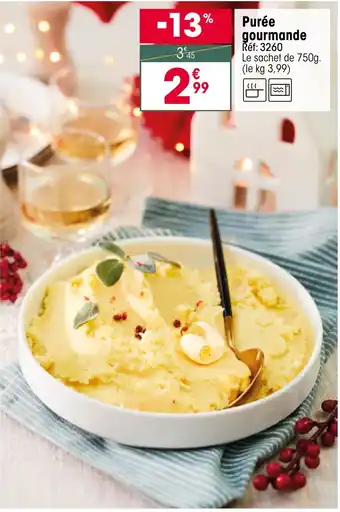 Croque Gel Purée gourmande offre