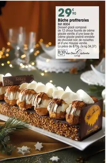 Croque Gel Bûche profiteroles offre