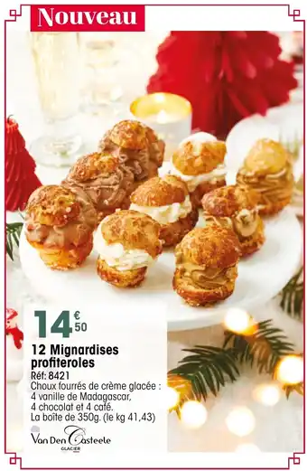 Croque Gel 12 Mignardises profiteroles offre