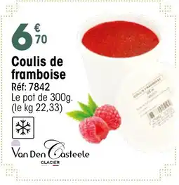 Croque Gel Coulis de framboise offre
