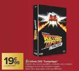 Carrefour Coffrets dvd fantastique offre