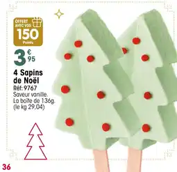 Croque Gel 4 Sapins de Noël offre