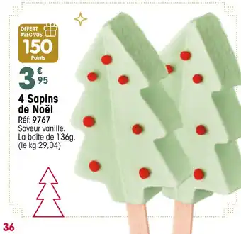 Croque Gel 4 Sapins de Noël offre