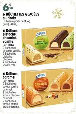 Croque Gel 6 bûchettes glacées offre
