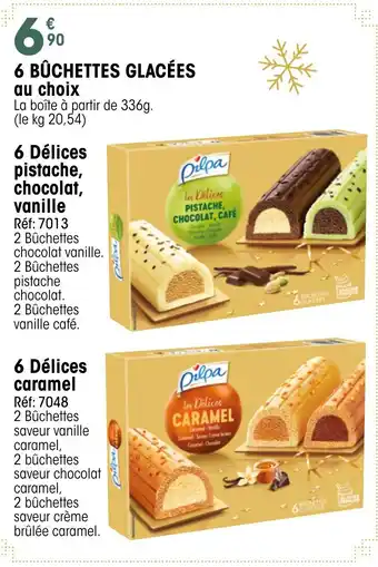 Croque Gel 6 bûchettes glacées offre
