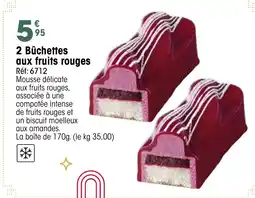 Croque Gel 2 Bûchettes aux fruits rouges offre