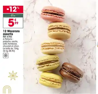 Croque Gel 12 Macarons assortis offre