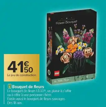 Carrefour Bouquet de fleurs offre