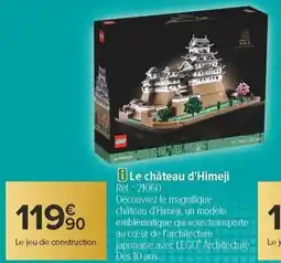Carrefour Le château d'himeji offre