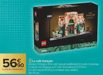 Carrefour Le café français offre