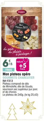 Croque Gel GOURMETS CHARCUTIER Plateau composé de dés offre