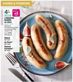 Croque Gel SAINT GÉRY 2 boudins blancs offre