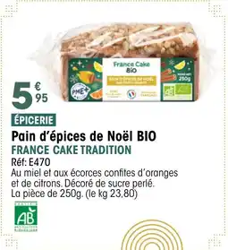 Croque Gel Pain d'épices de Noël BIO offre